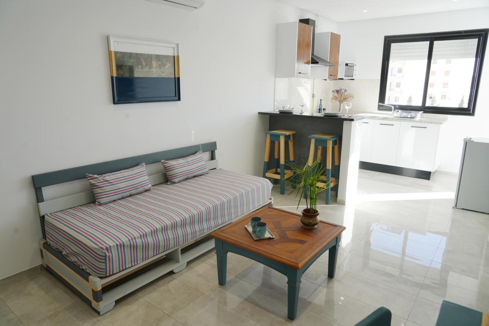 Les Tons Du Bleu Apartment Sfax